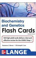 Lange Biochemistry and Genetics Flash Cards 2/E