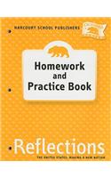 Harcourt School Publishers Reflections: Homework & Practice Book Reflections 07 Grade 5