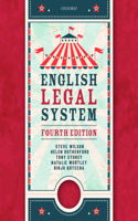 English Legal System 4th Edition