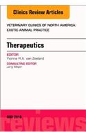 Therapeutics, an Issue of Veterinary Clinics of North America: Exotic Animal Practice