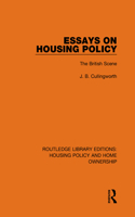 Essays on Housing Policy