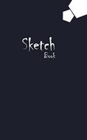 Sketchbook with Premium, Uncoated (75 gsm) Paper, Navy Blue Cover