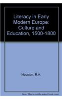 Literacy in Early Modern Europe