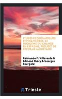 Etudes Economoques Et Financières
