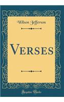 Verses (Classic Reprint)