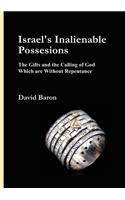 Israel's Inalienable Possessions