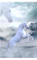 Misty Unicorn Dreams Journal: 150 Page Lined Notebook/Diary