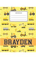 Composition Book Brayden