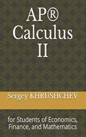AP(R) Calculus II