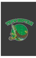 Team Reptile: Reptile Lover Forever Perfect Lined Notebook/Journal (6x9)