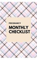 Pregnancy Monthly Checklist