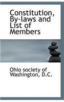 Constitution, By-Laws and List of Members