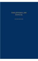 Jewish Law Annual Volume 16