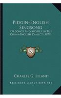Pidgin-English Singsong