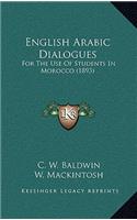 English Arabic Dialogues