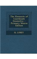 The Elements of Coordinate Geometry