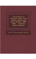 The Evelyns in America