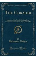 The Coraddi, Vol. 26: Member of the North Carolina Press Association, Greensboro, N. C., June, 1922 (Classic Reprint)