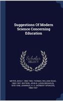 Suggestions Of Modern Science Concerning Education