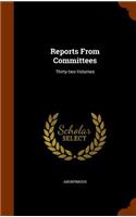 Reports from Committees