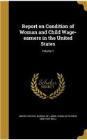 Report on Condition of Woman and Child Wage-earners in the United States; Volume 1