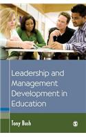 Leadership and Management Development in Education