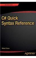 C# Quick Syntax Reference