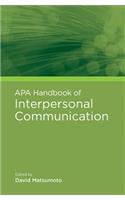 APA Handbook of Interpersonal Communication