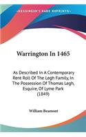 Warrington In 1465