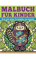 Malbuch fuer Kinder Noch mehr lustige Tiermandalas zum Ausmalen
