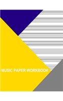 Music Paper Workbook