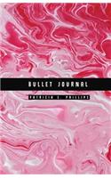 Red Marble Bullet Journal