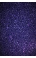Violet stars notebook