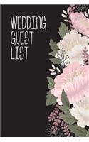 Wedding Guest List