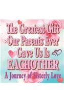 The Greatest Gift Our Parents Ever Gave Us is Eachother