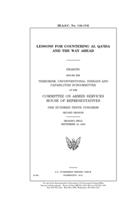 Lessons for countering al Qa'ida and the way ahead