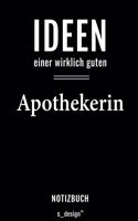Notizbuch für Apotheker / Apothekerin