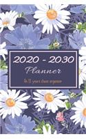 2020 - 2030 Planner: An 11 years chaos organizer