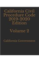 California Civil Procedure Code 2019 Edition Volume 2