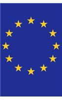 Notebook With European Flag