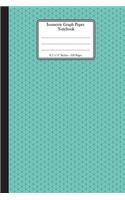 Isometric Graph Paper Notebook. 8.5" x 11" - 120 Pages