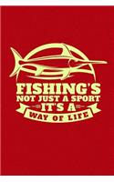 Fishing's Not Just a Sport, It's a Way of Life: Fishing's Not Just a Sport, But a Way of Life Journal