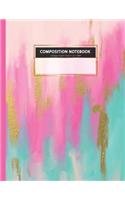COMPOSITION NOTEBOOK college rule 8.5x11 in l 100 P