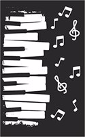 Music Lined Notepaper Journal
