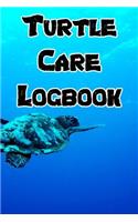 Turtle Care Logbook: Record Care Instructions, Food Types, Indoors, Outdoors, Aquarium and Records of Turtle Care