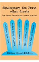 Shakespeare the Truth other Greats - Vol 1 - withdrawn from sale 31-1-2020