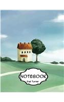 Notebook Journal : House: Pocket Notebook Journal Diary, 120 pages, 8.5 x 11 (Dot-Grid,Graph,Lined,Blank Notebook Journal)