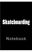 Skateboarding: Notebook
