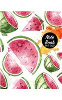 Notebook Dot-Grid: Cute Watermelon Cover: Notebook Dot-Grid: Notebook For Journaling, Doodling, Creative Writing, School Notes, and Capturing Ideas, Bullet Journal Not