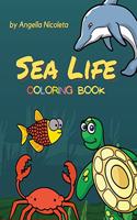 Sea Life Coloring Book